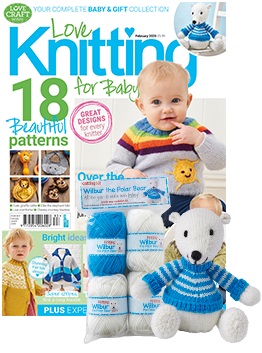 love knitting for baby